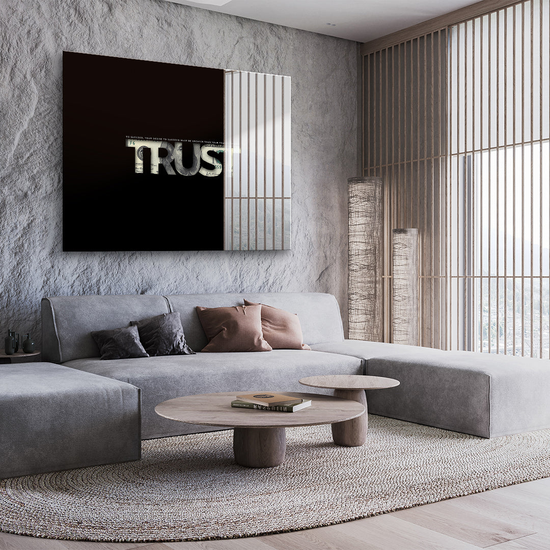 Trust - Acrylic glass