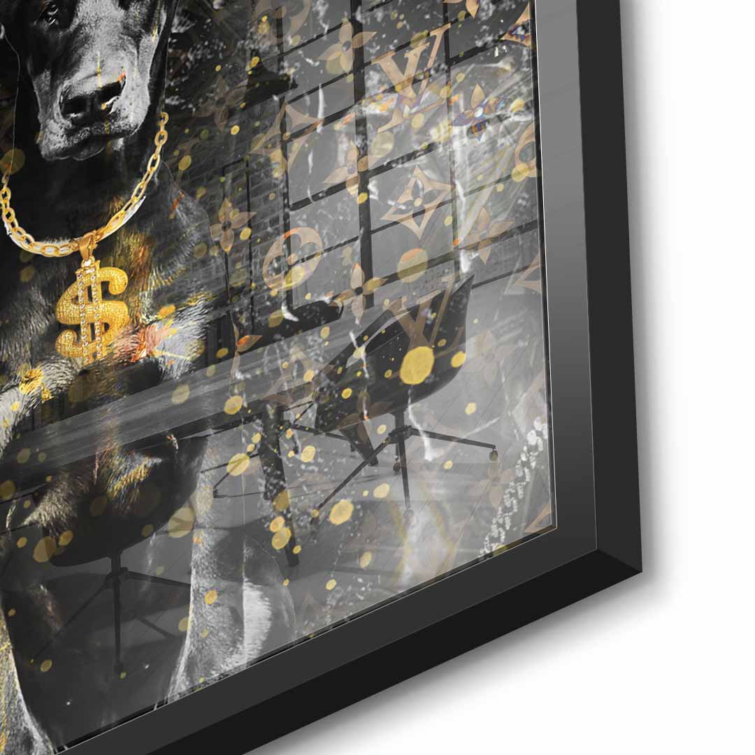 Build your own success - acrylic glass