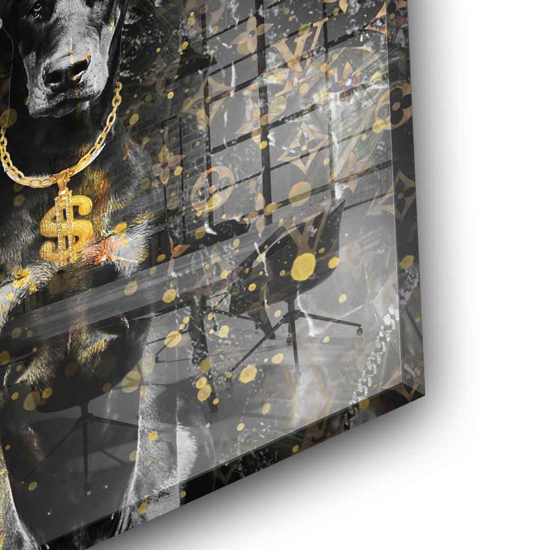 Build your own success - acrylic glass
