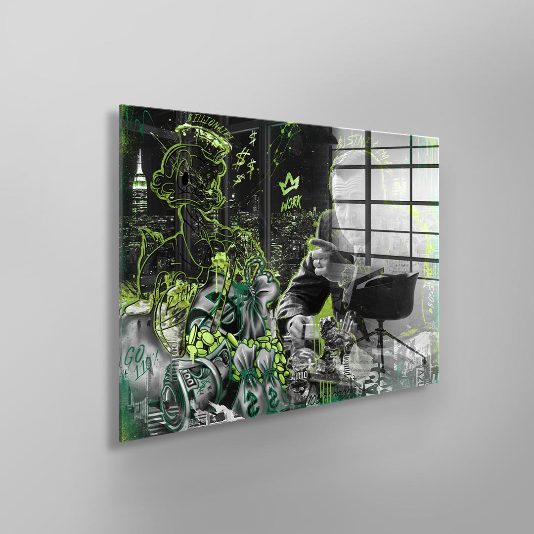 BUSINE$$ MAN - Acrylglas