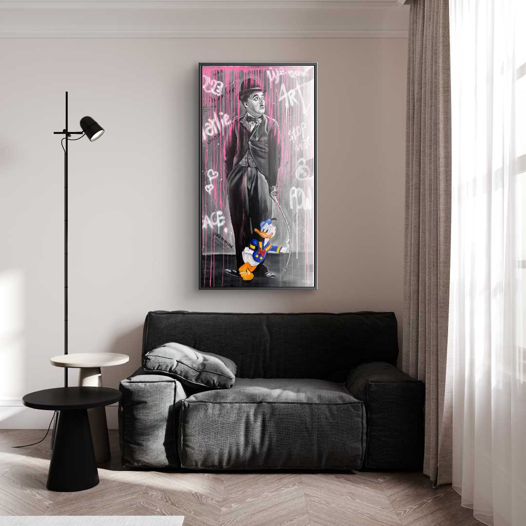 Pink Rain - Acrylglas