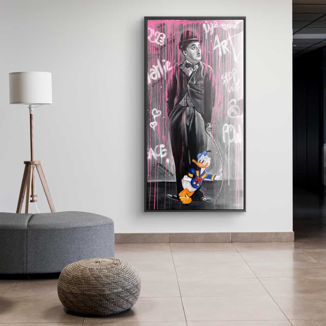 Pink Rain - Acrylglas