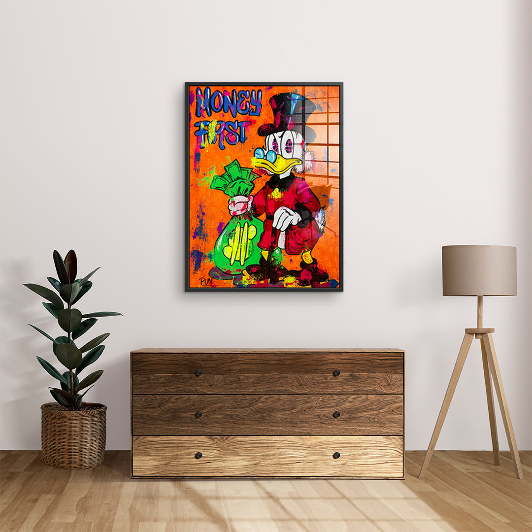 Money First - Acrylic glass