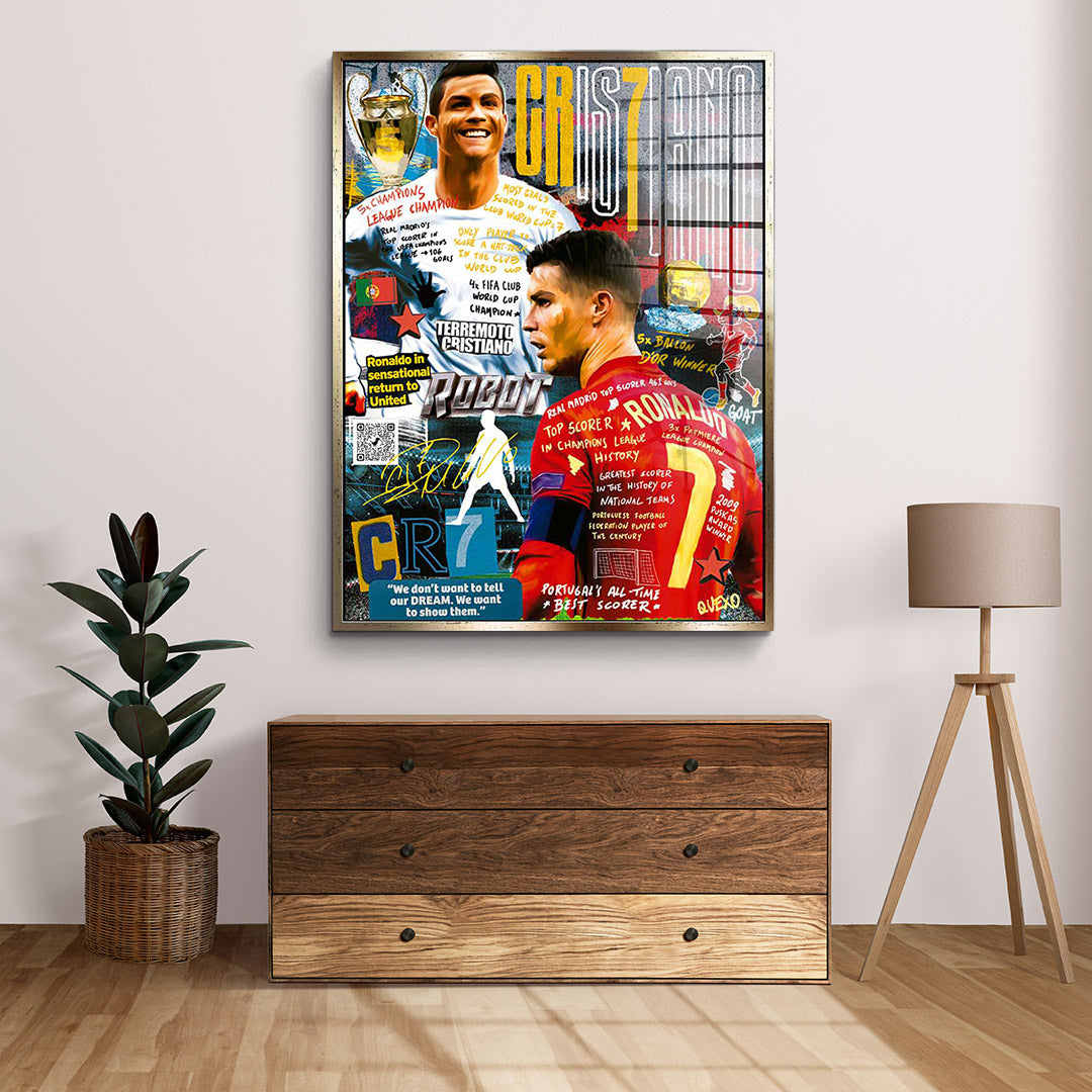CR7 Style - Acrylic glass