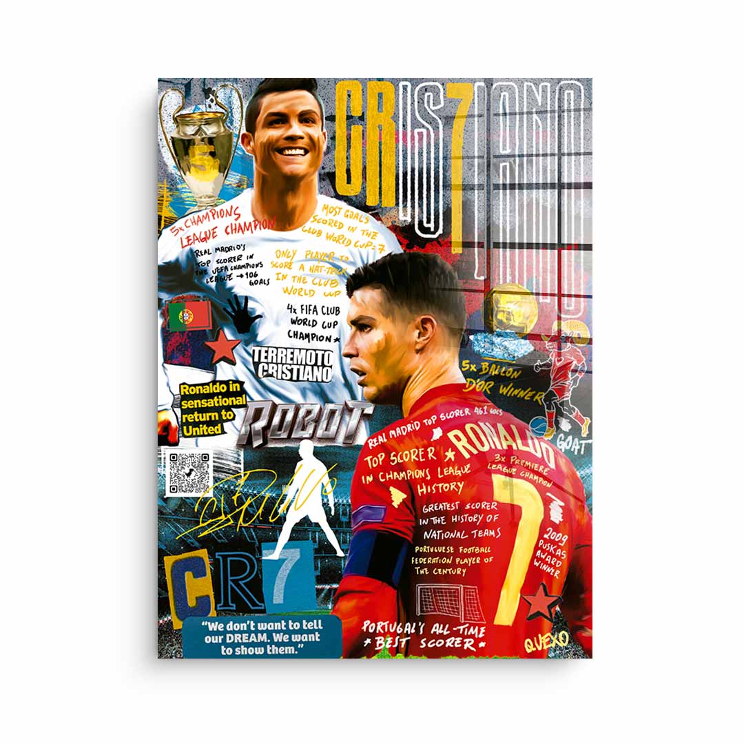 CR7 Style - Acrylic glass