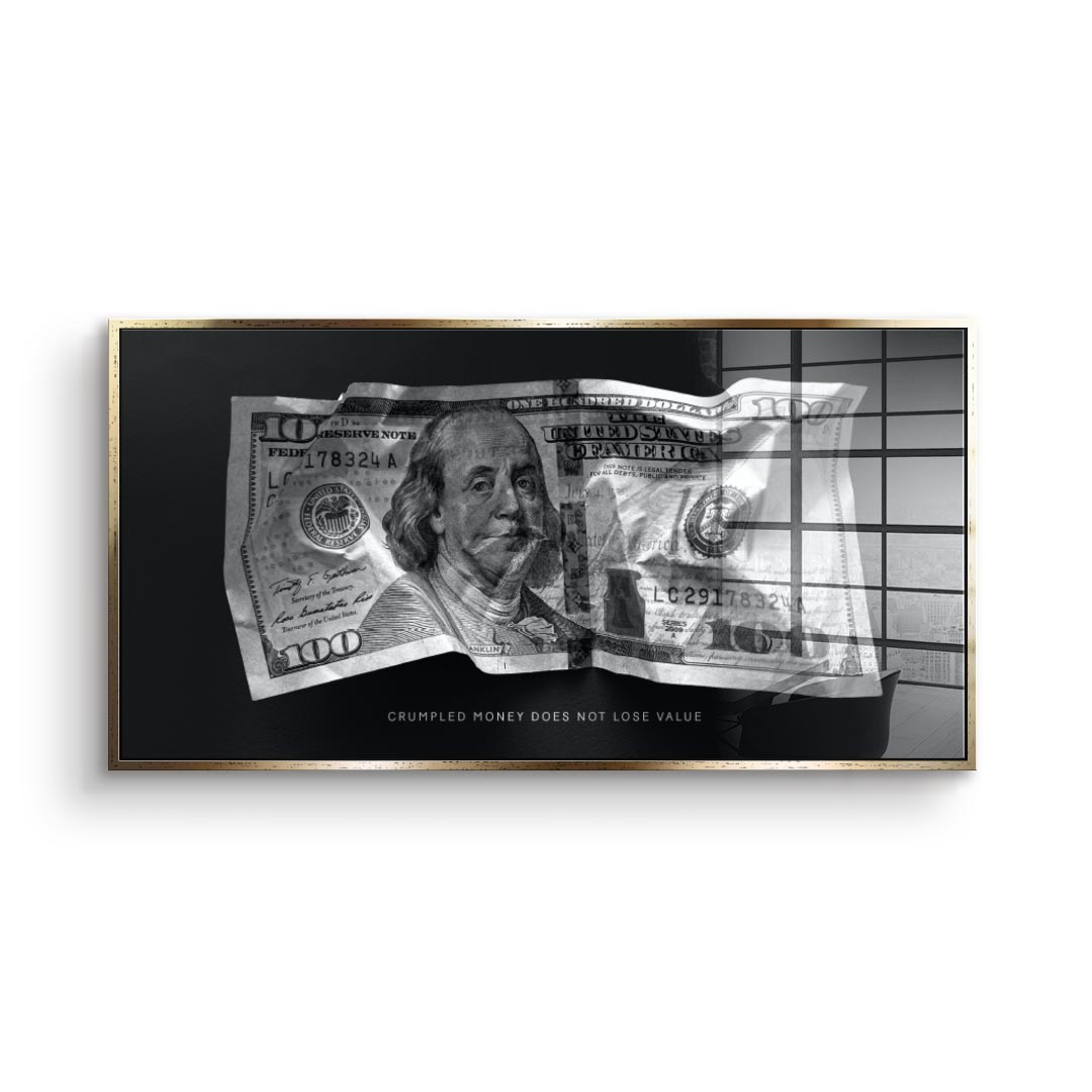 Crumble Money V4 - Acrylic glass