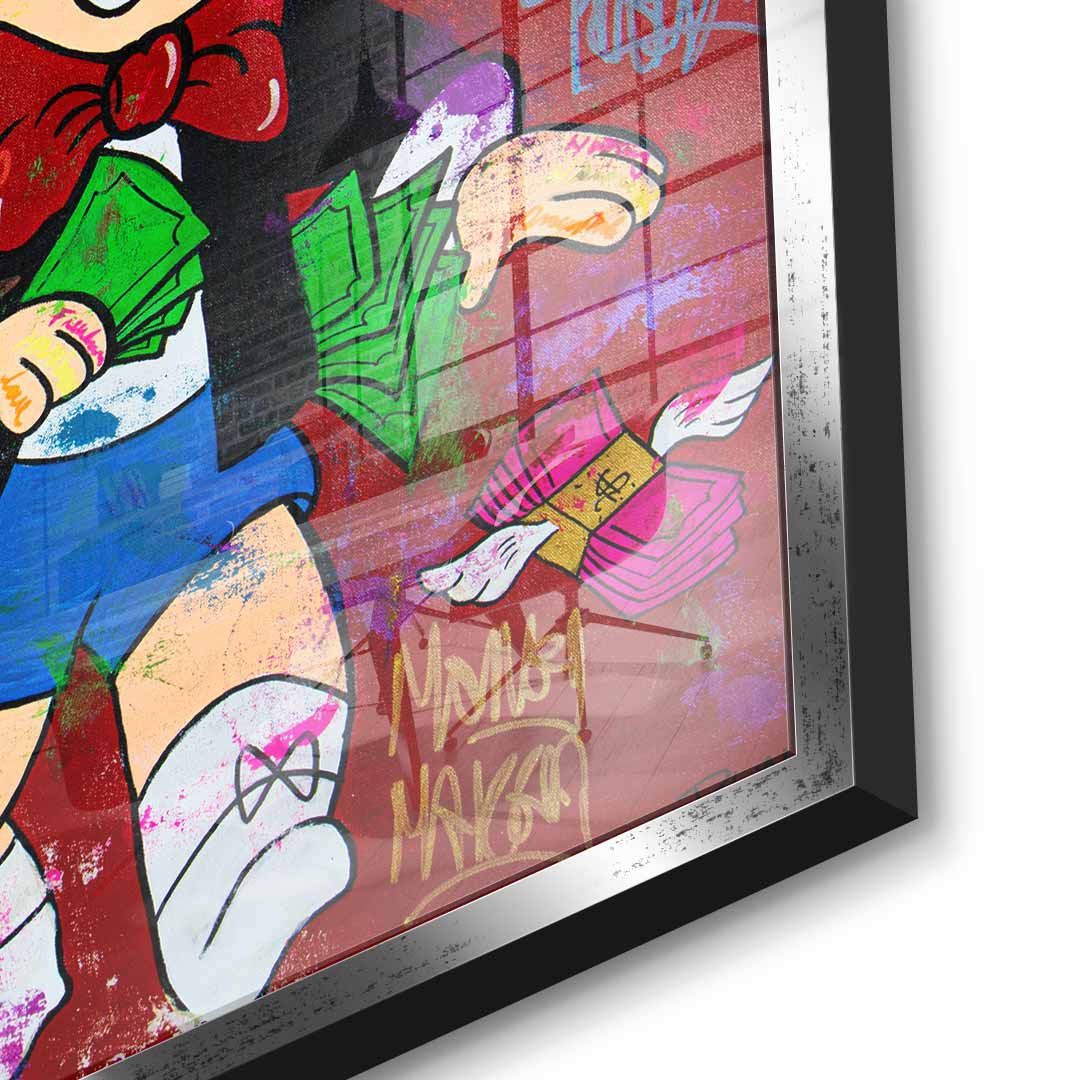 Retire young - Acrylglas
