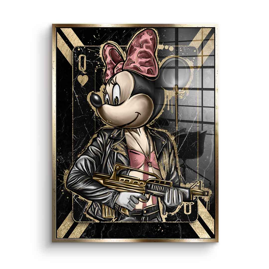 GANGSTER QUEEN - Acrylglas