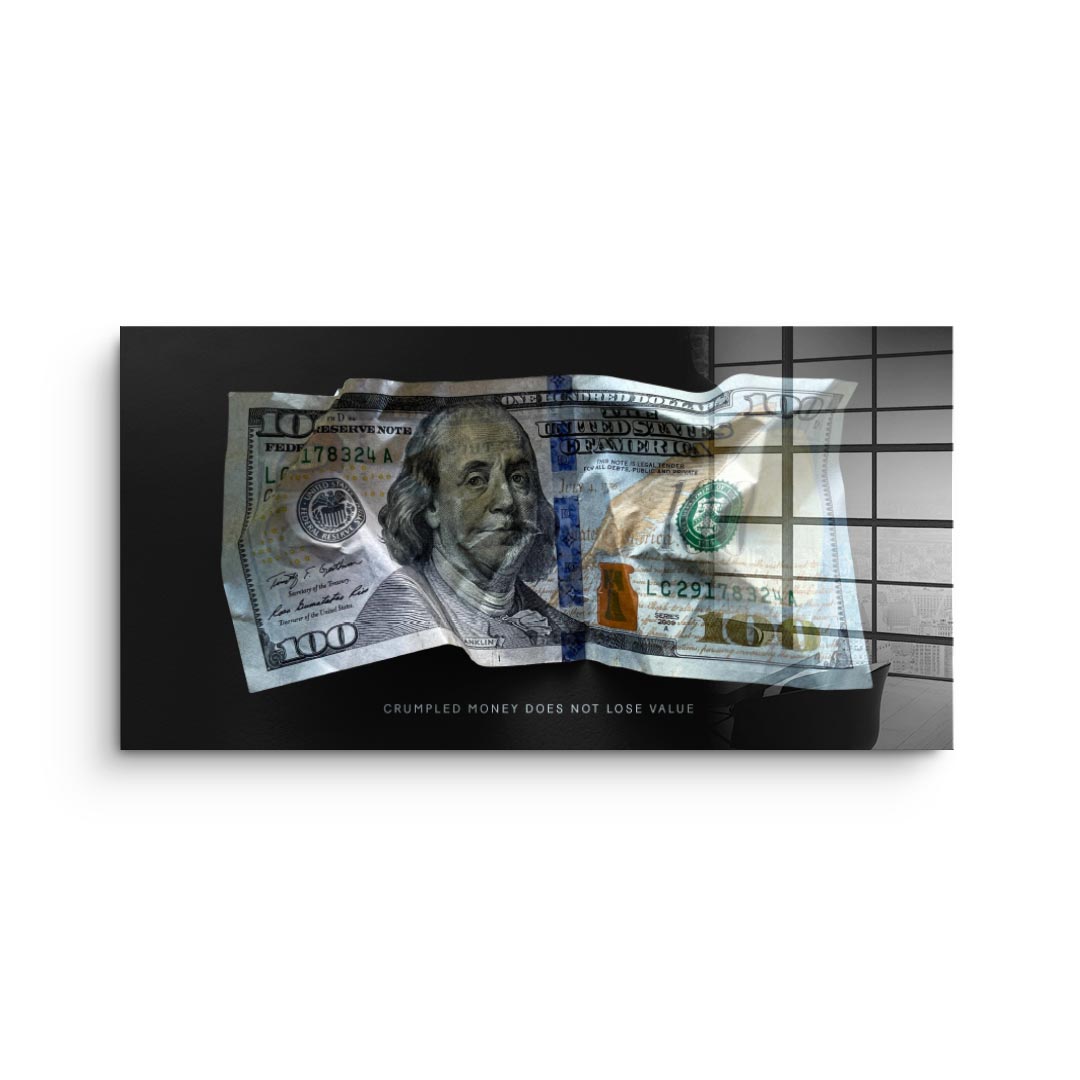 Crumble Money V1 - Acrylic glass