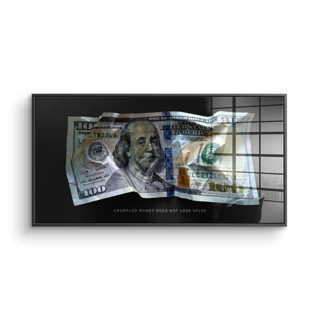 Crumble Money V1 - Acrylic glass