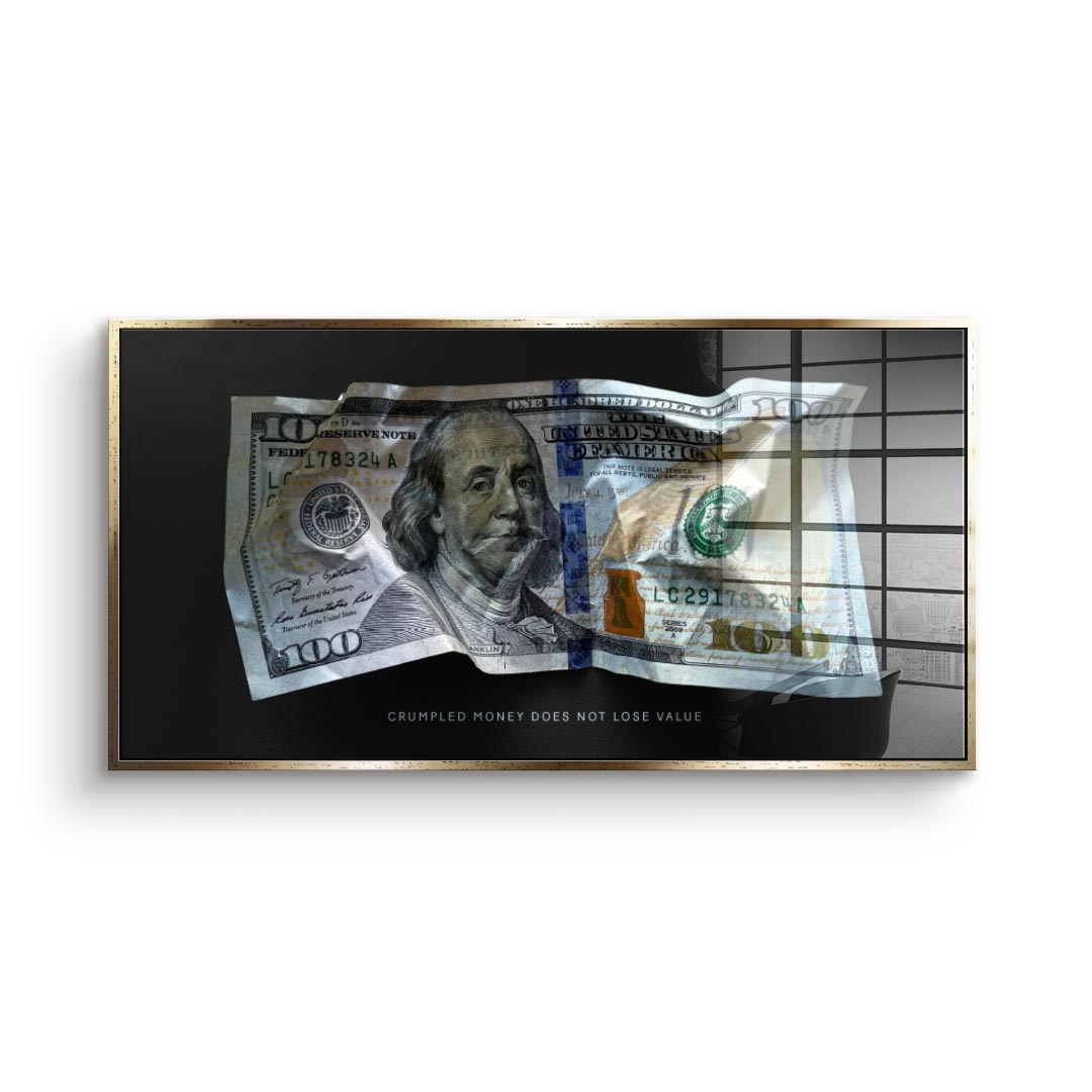 Crumble Money V1 - Acrylic glass