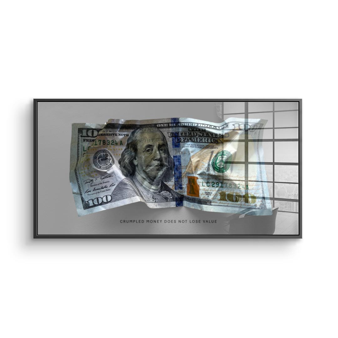 Crumble Money V2 - Acrylic glass