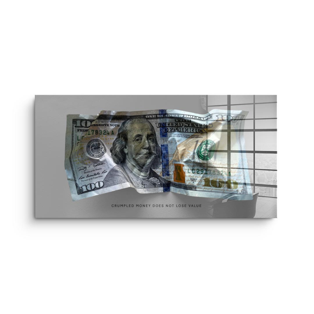 Crumble Money V2 - Acrylic glass