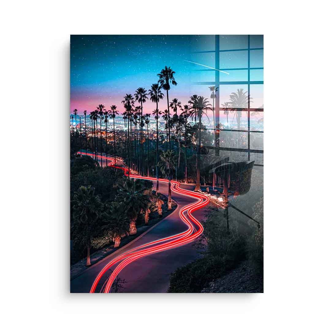 Hollywood Street - Acrylglas