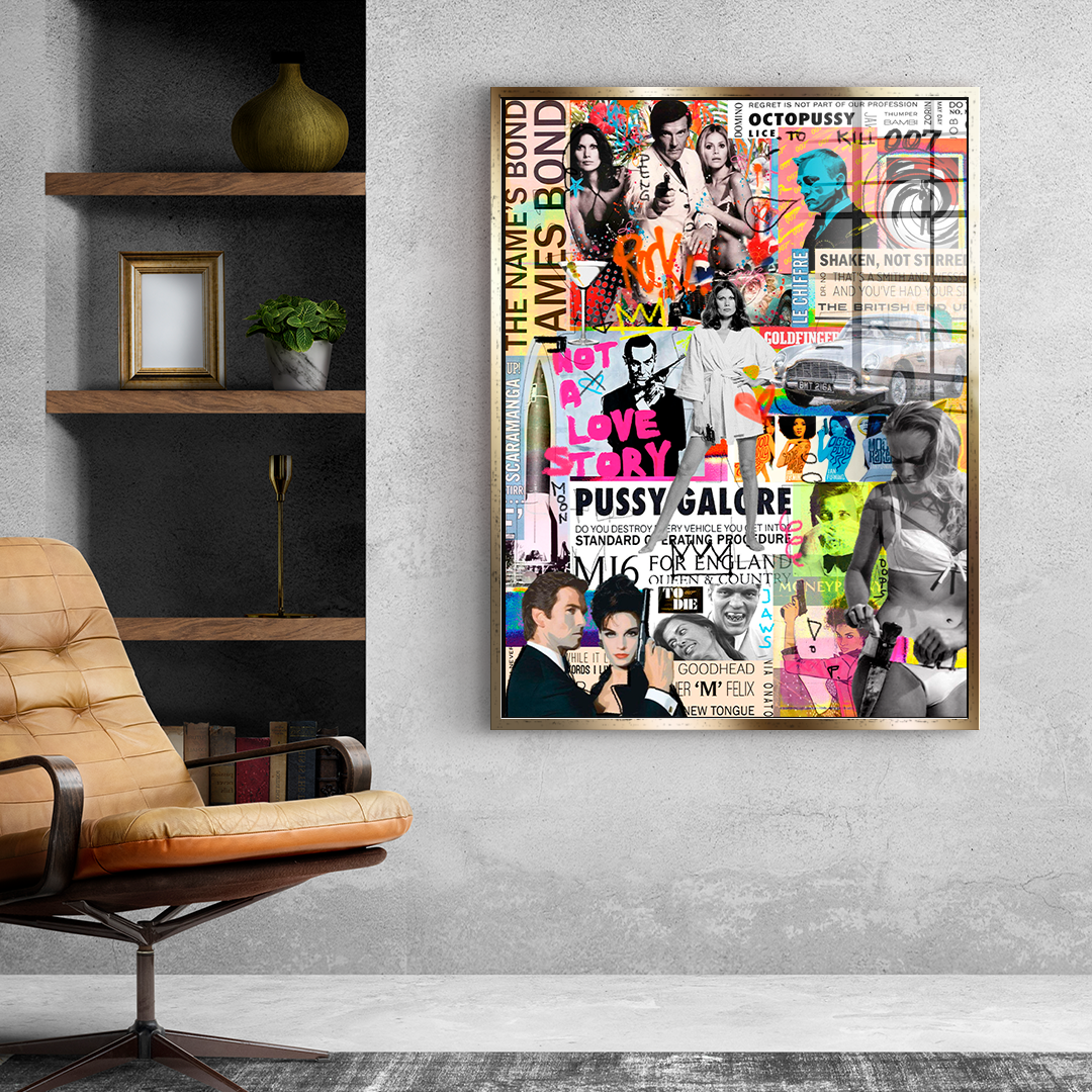 007 Collage - Acrylic glass