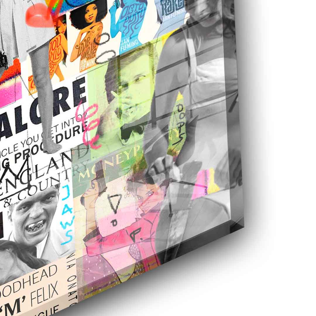 007 Collage - Acrylic glass