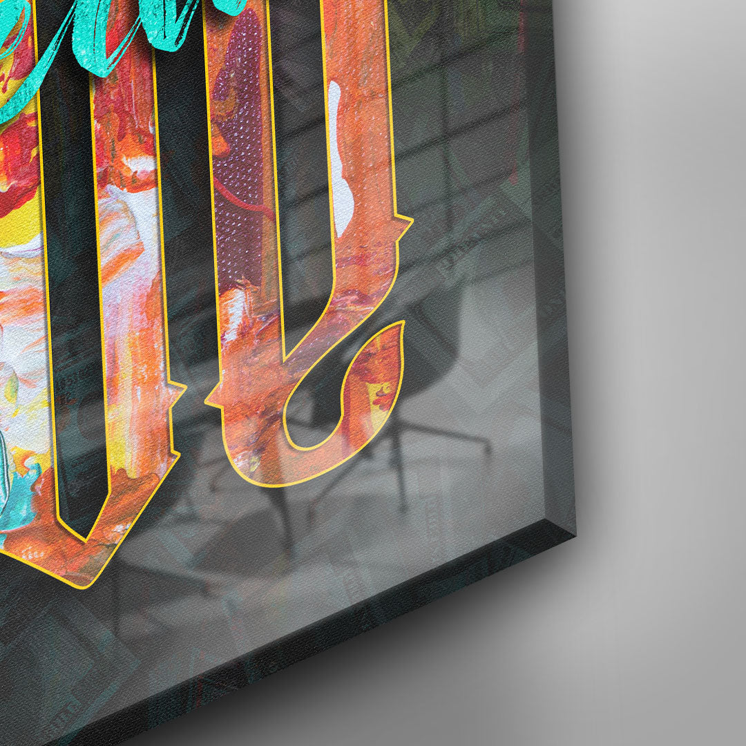 LOVE FREEDOM - Acrylic glass