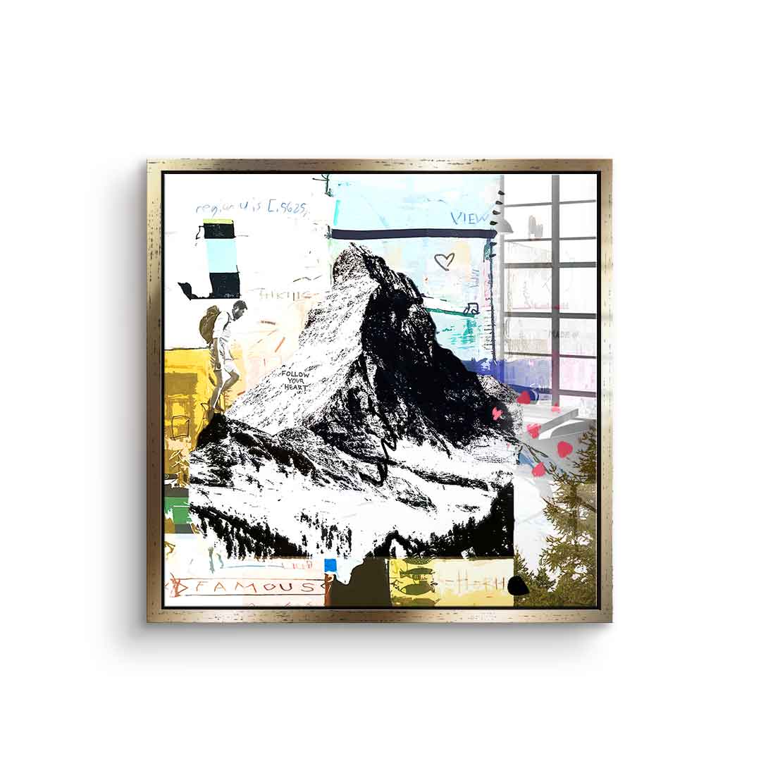 Matterhorn - Acrylglas