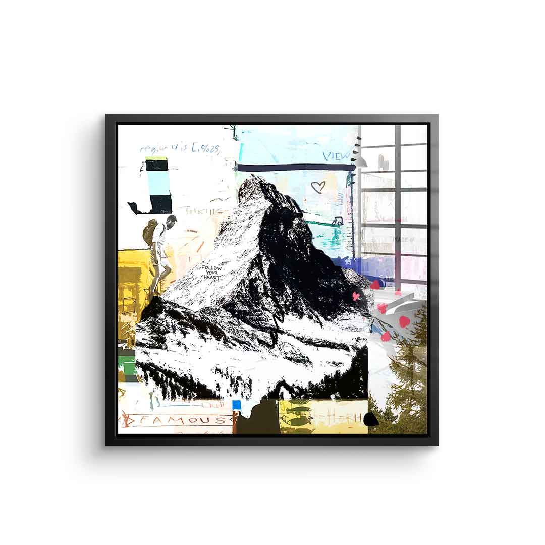 Matterhorn - Acrylglas