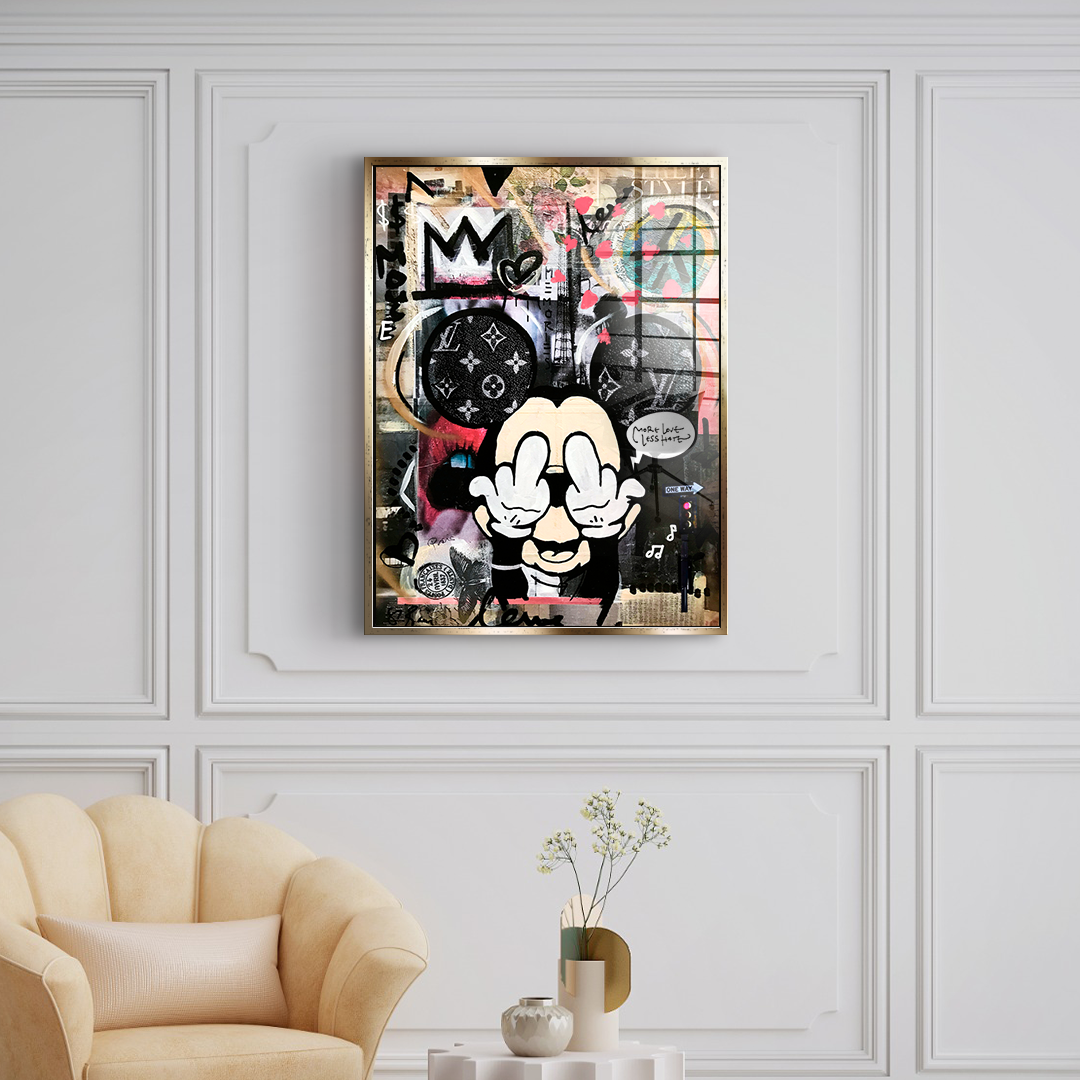 Less Hate - Acrylglas