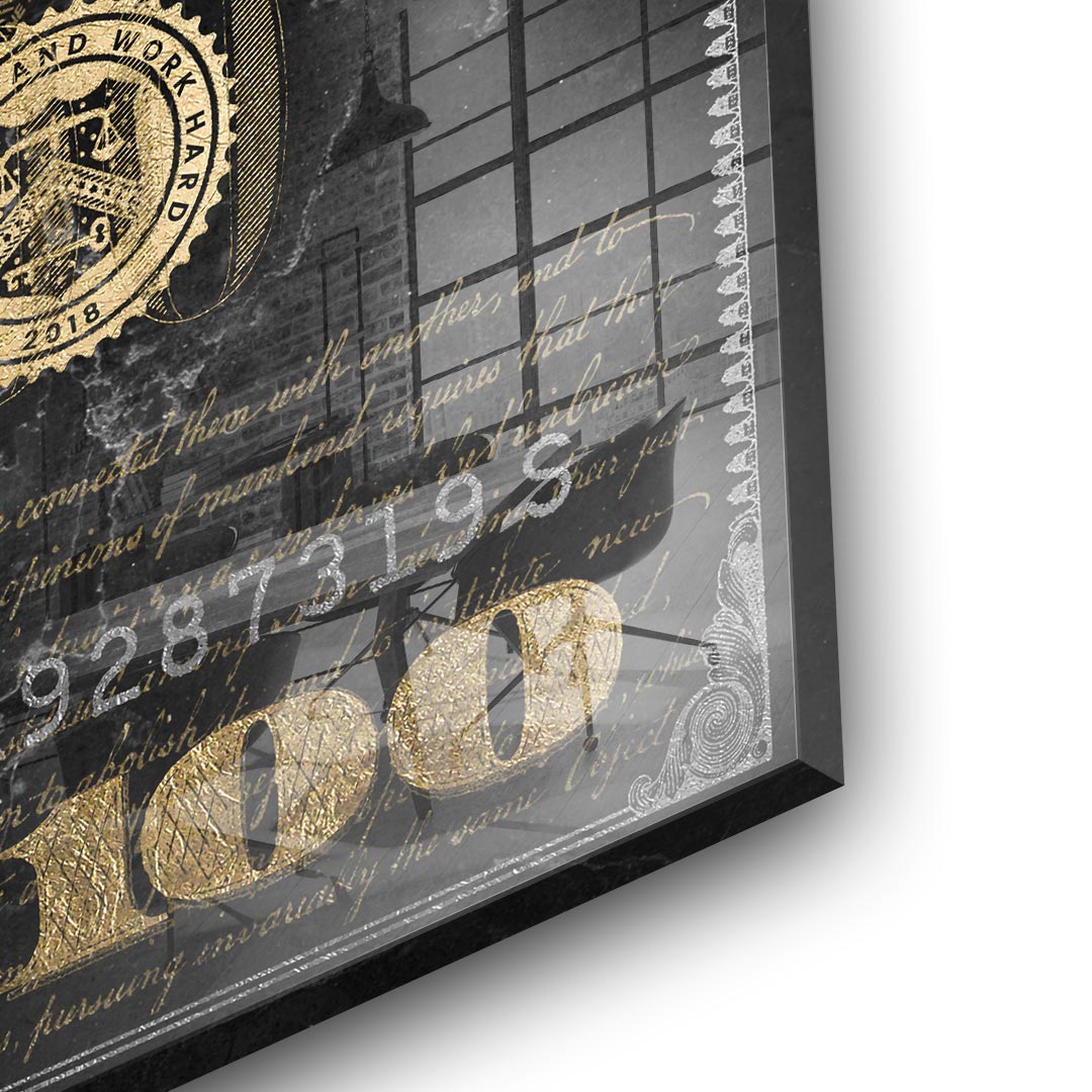 Money don't lie - Acrylic glass