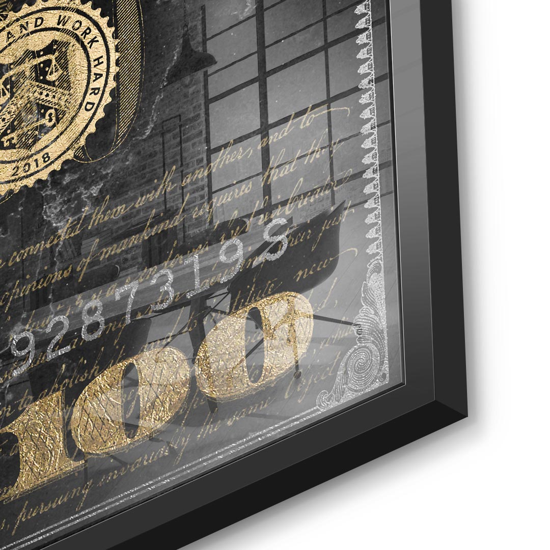 Money don't lie - Acrylic glass
