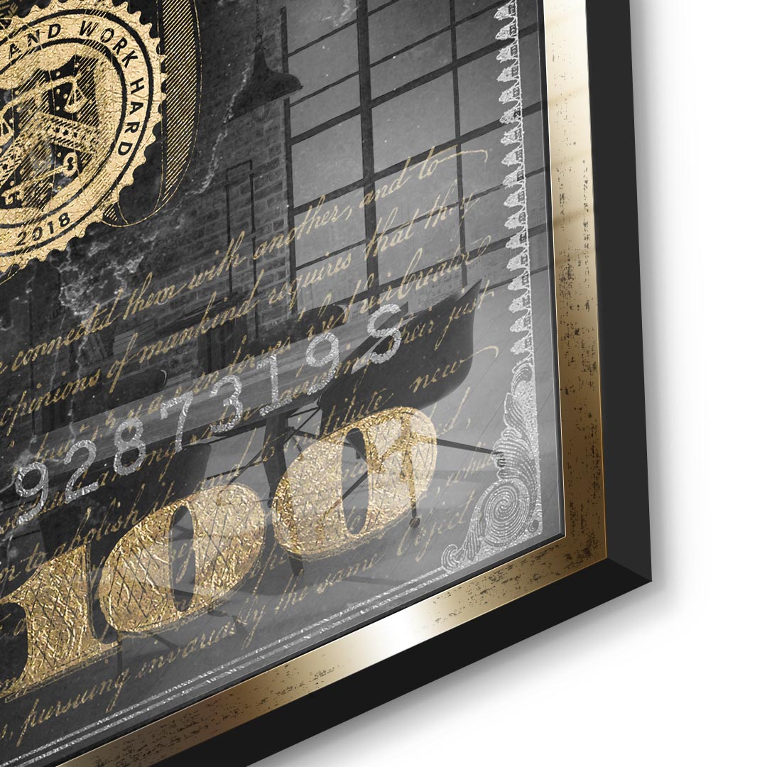 Money don't lie - Acrylic glass