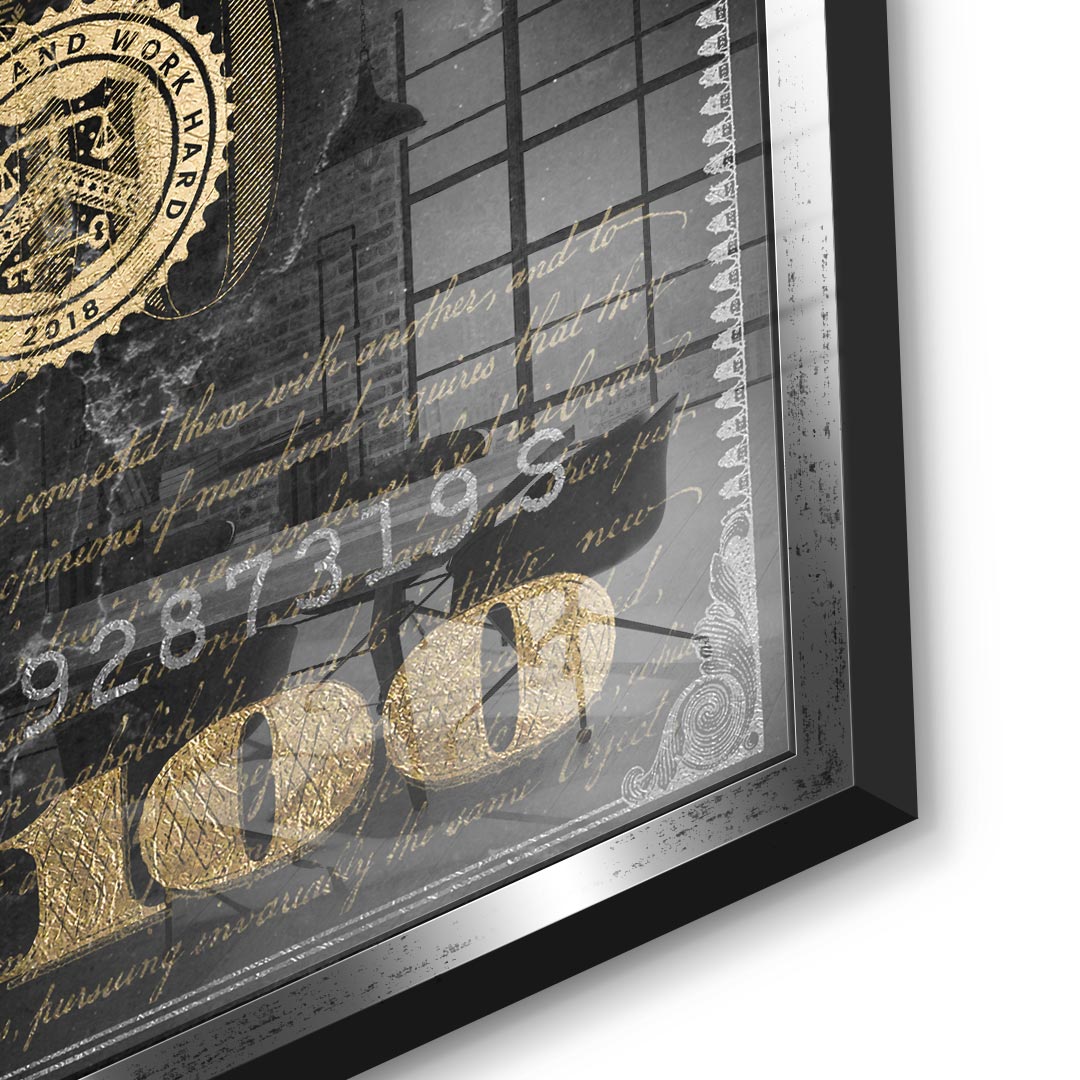 Money don't lie - Acrylic glass