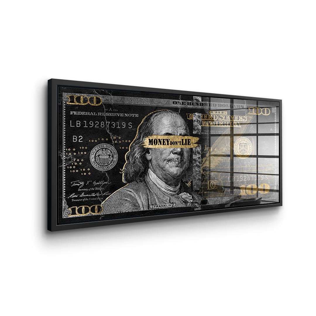 Money don't lie - Acrylic glass