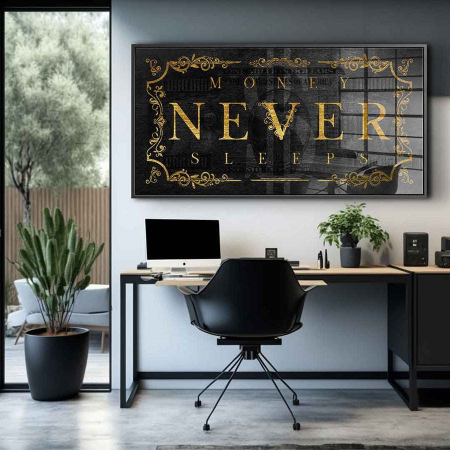 Money Never Sleeps Part 2 - Szkło akrylowe