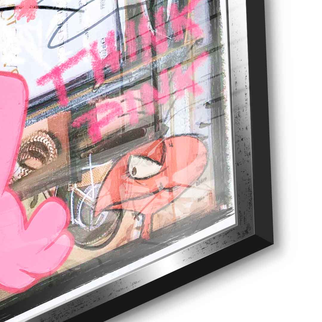 Think Pink - Acrylglas