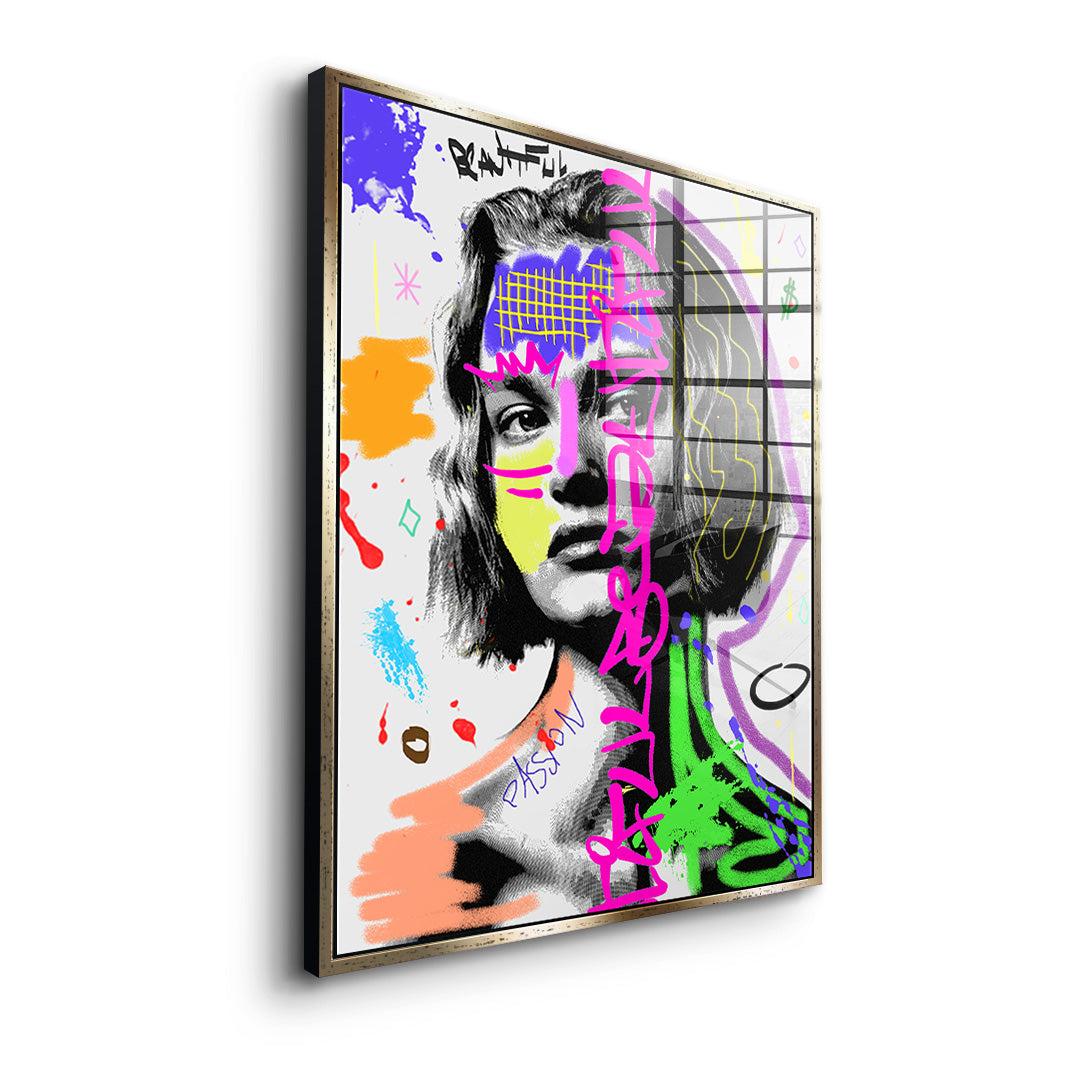 Lady Power - Acrylglas