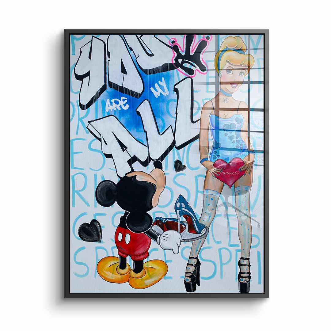 Blue Shoes - Acrylic glass
