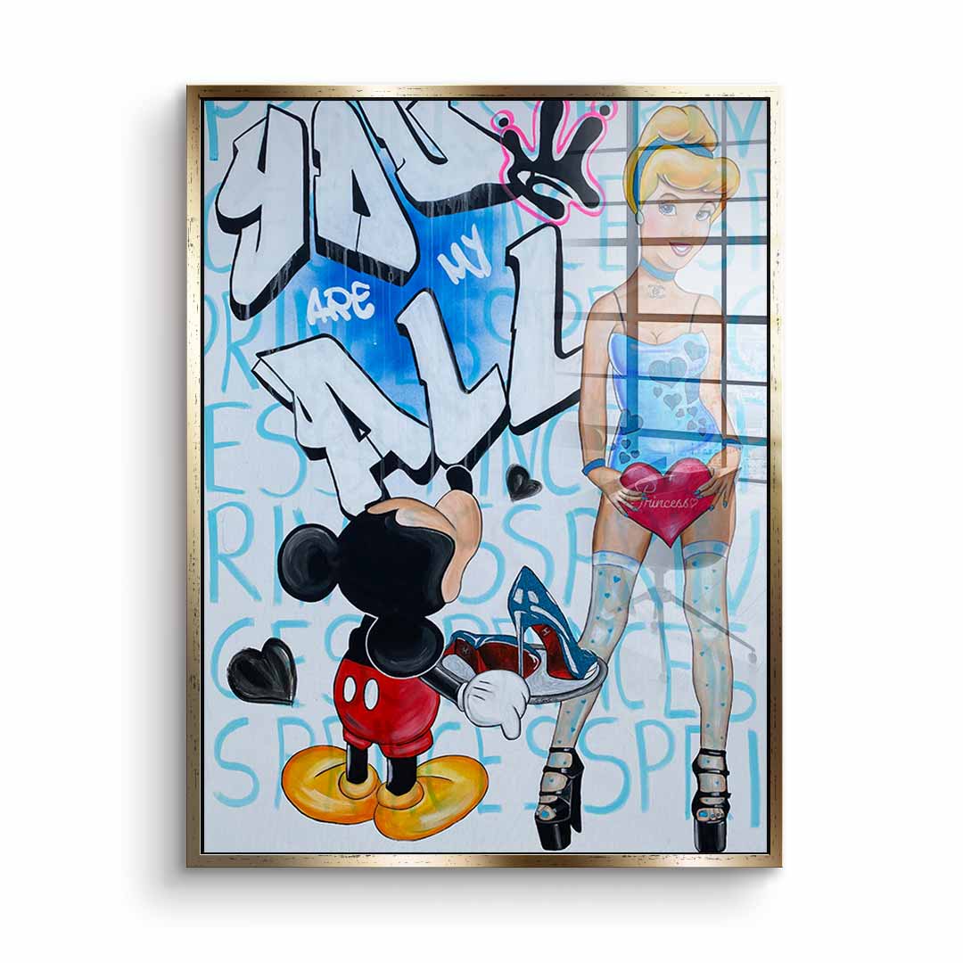 Blue Shoes - Acrylic glass