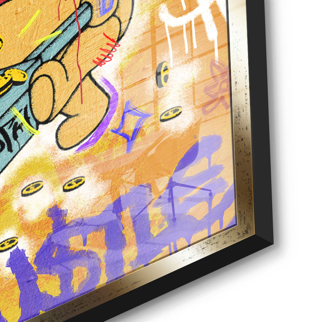 HU$TLE BEAR - Acrylglas