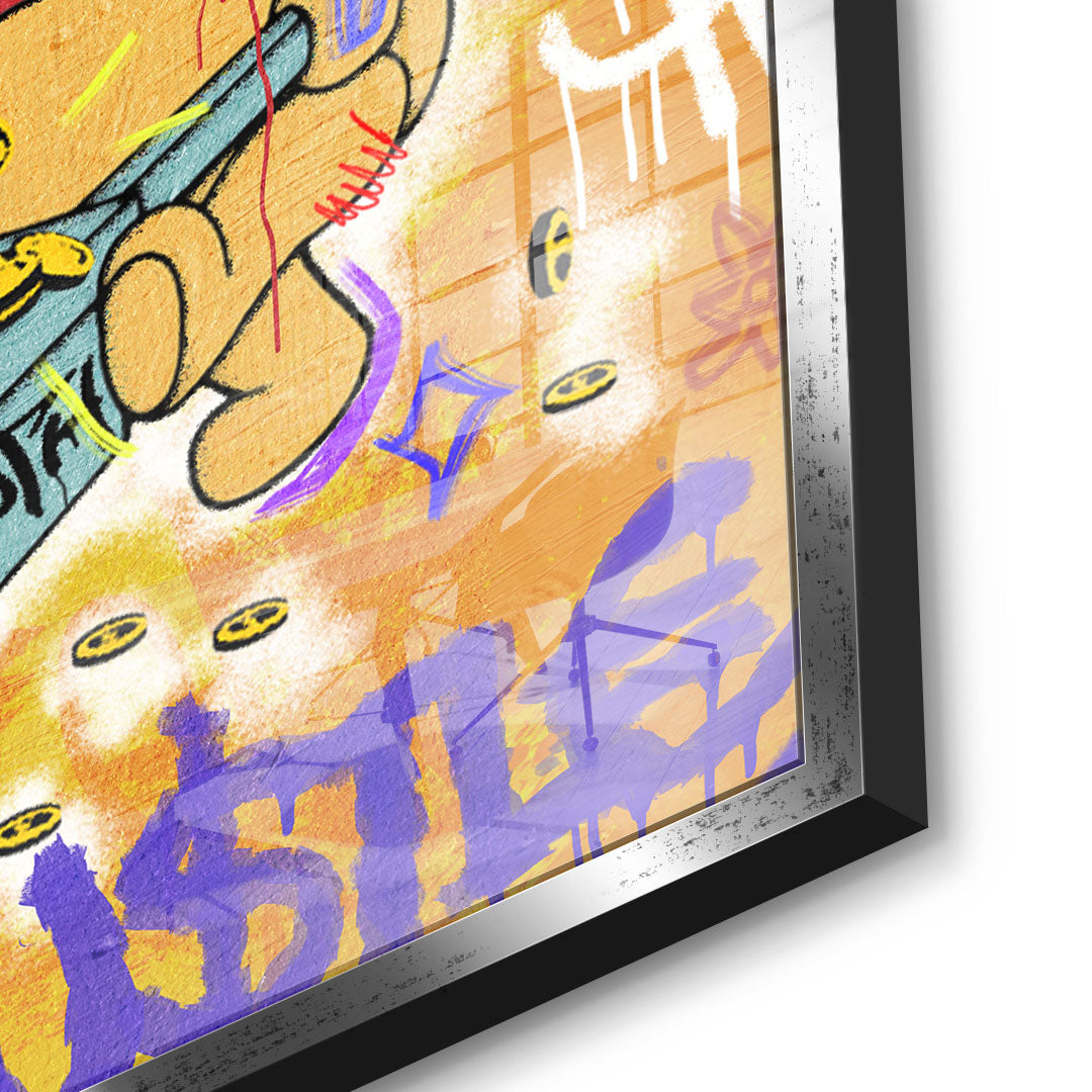HU$TLE BEAR - Acrylglas