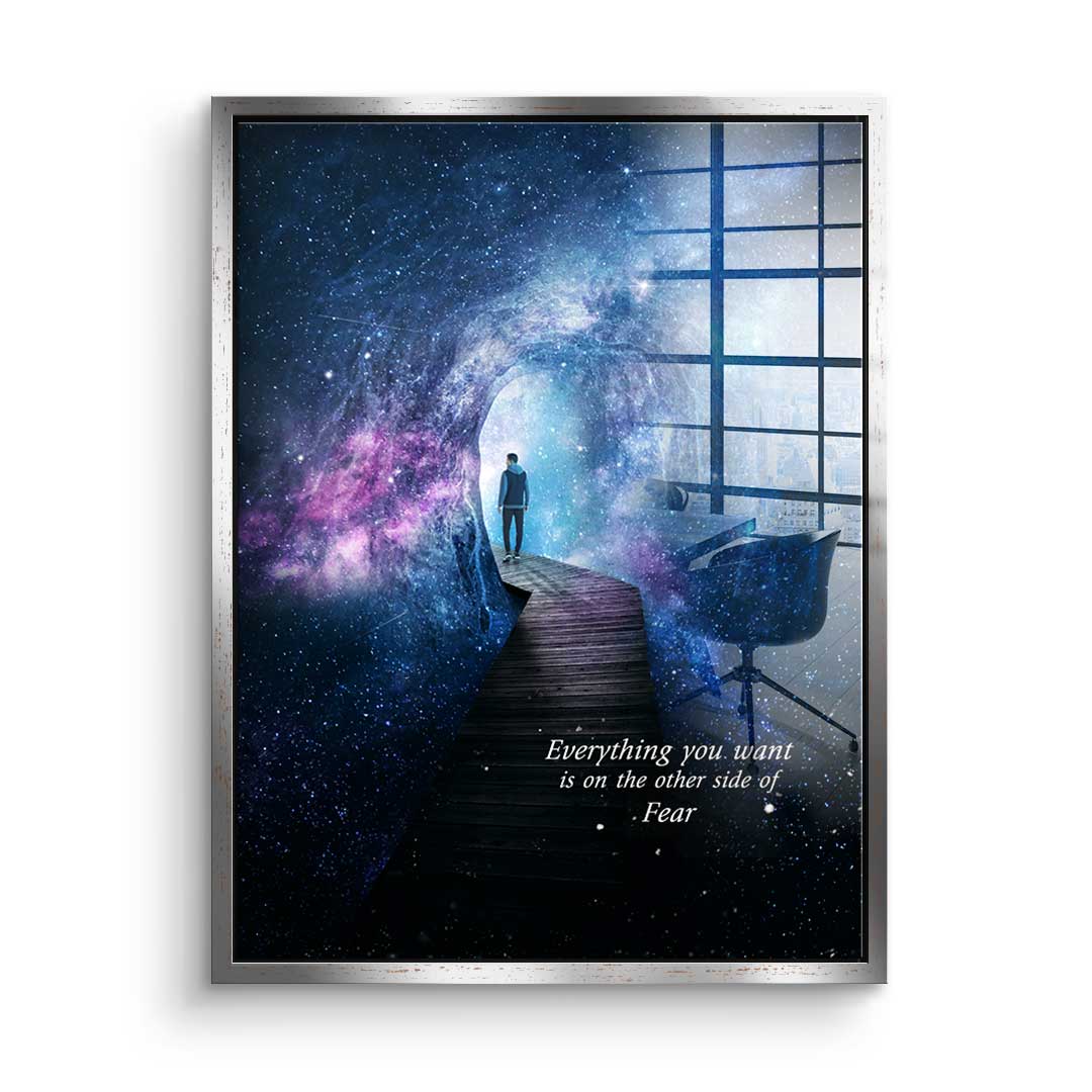 Everything You Want vs. Everything You Fear - Acrylglas