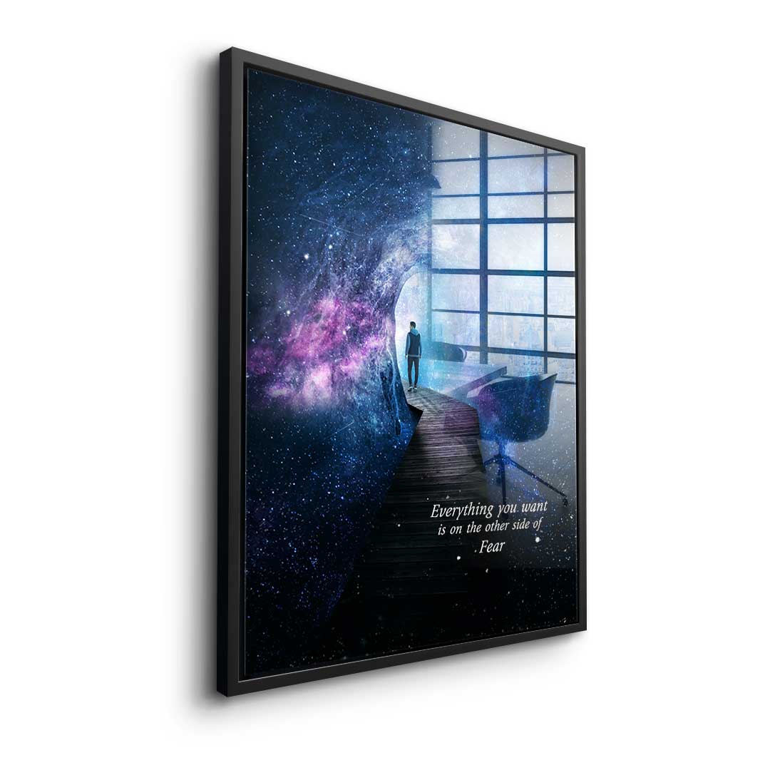 Everything You Want vs. Everything You Fear - Acrylglas