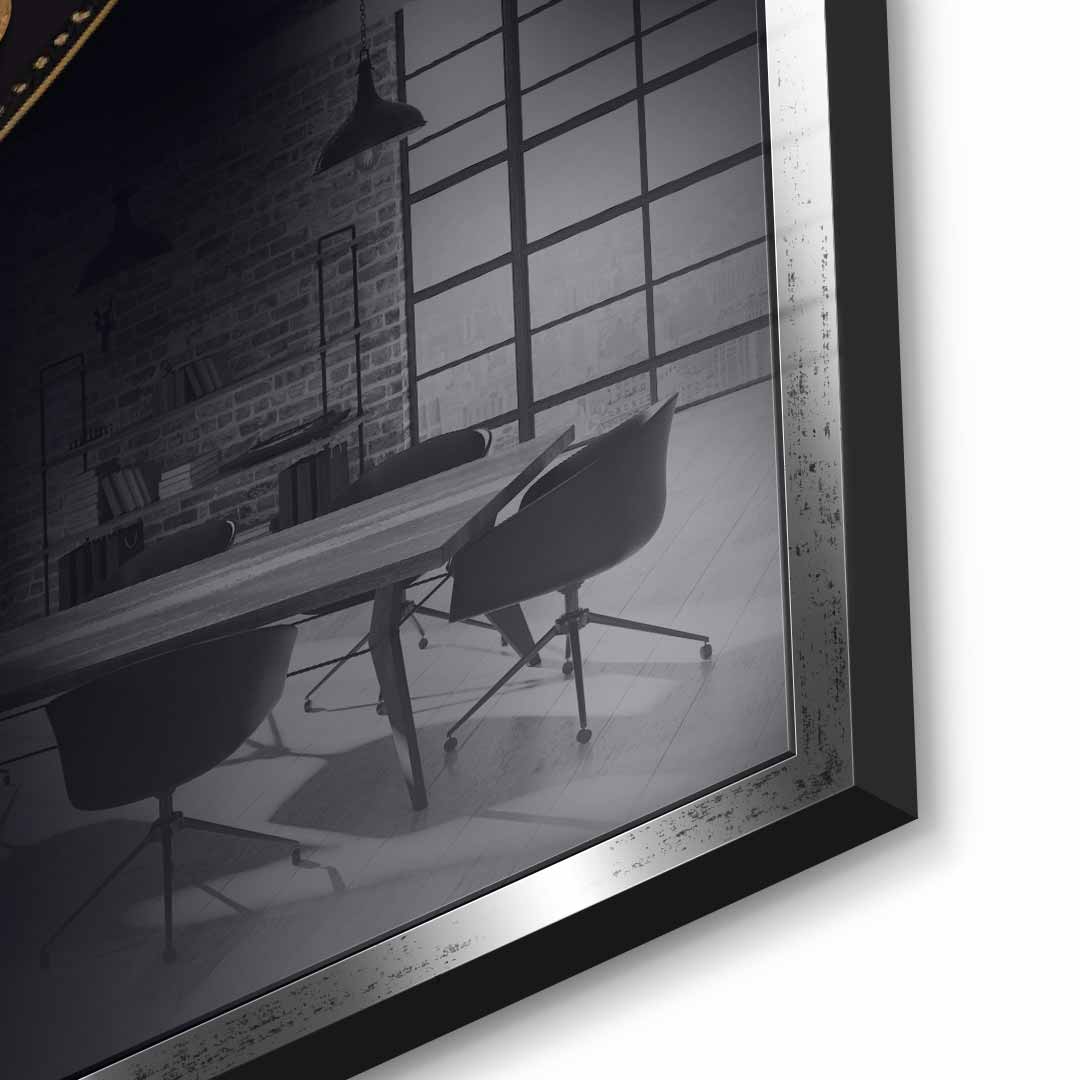 Stay Focused and Win - Acrylglas