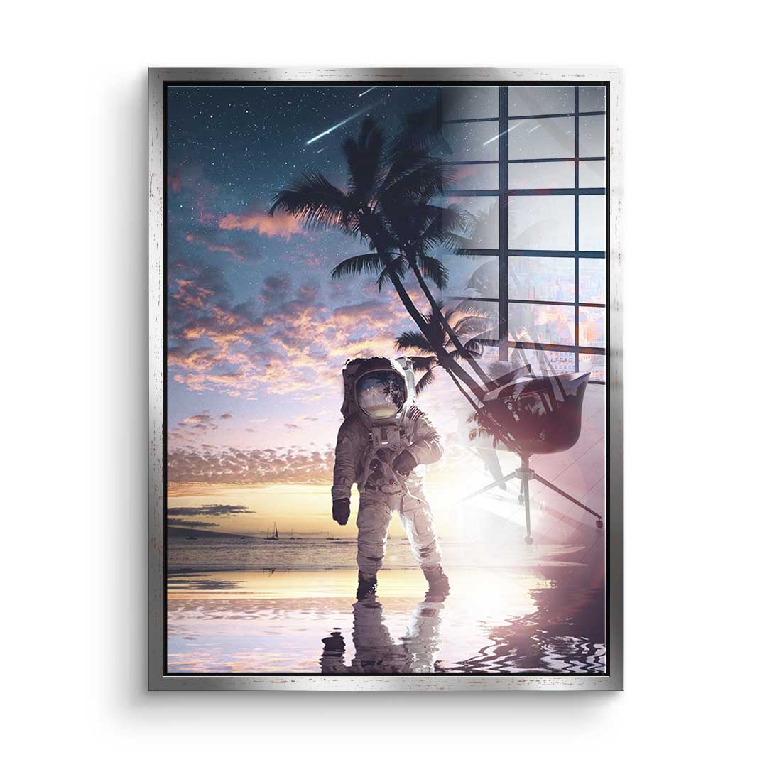 Astronaut Walk - Acrylglas