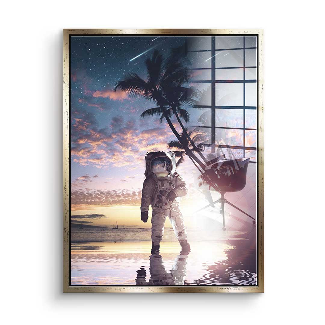 Astronaut Walk - Acrylglas
