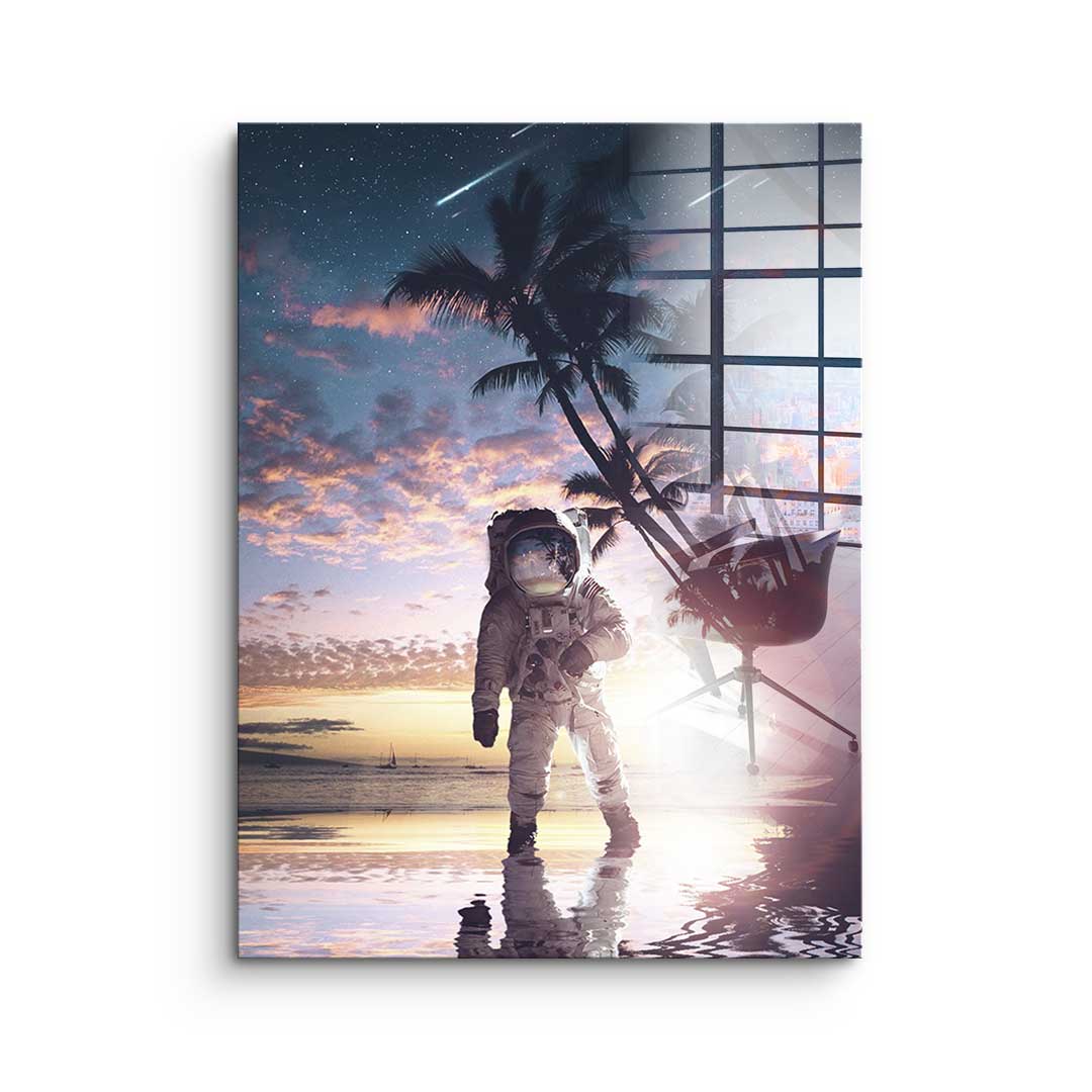 Astronaut Walk - Acrylglas