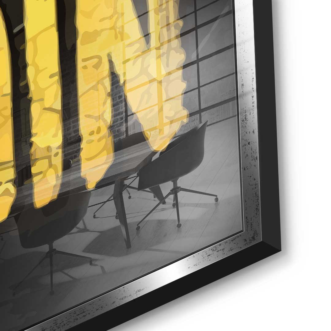 Champions Train Losers Complain - Acrylglas
