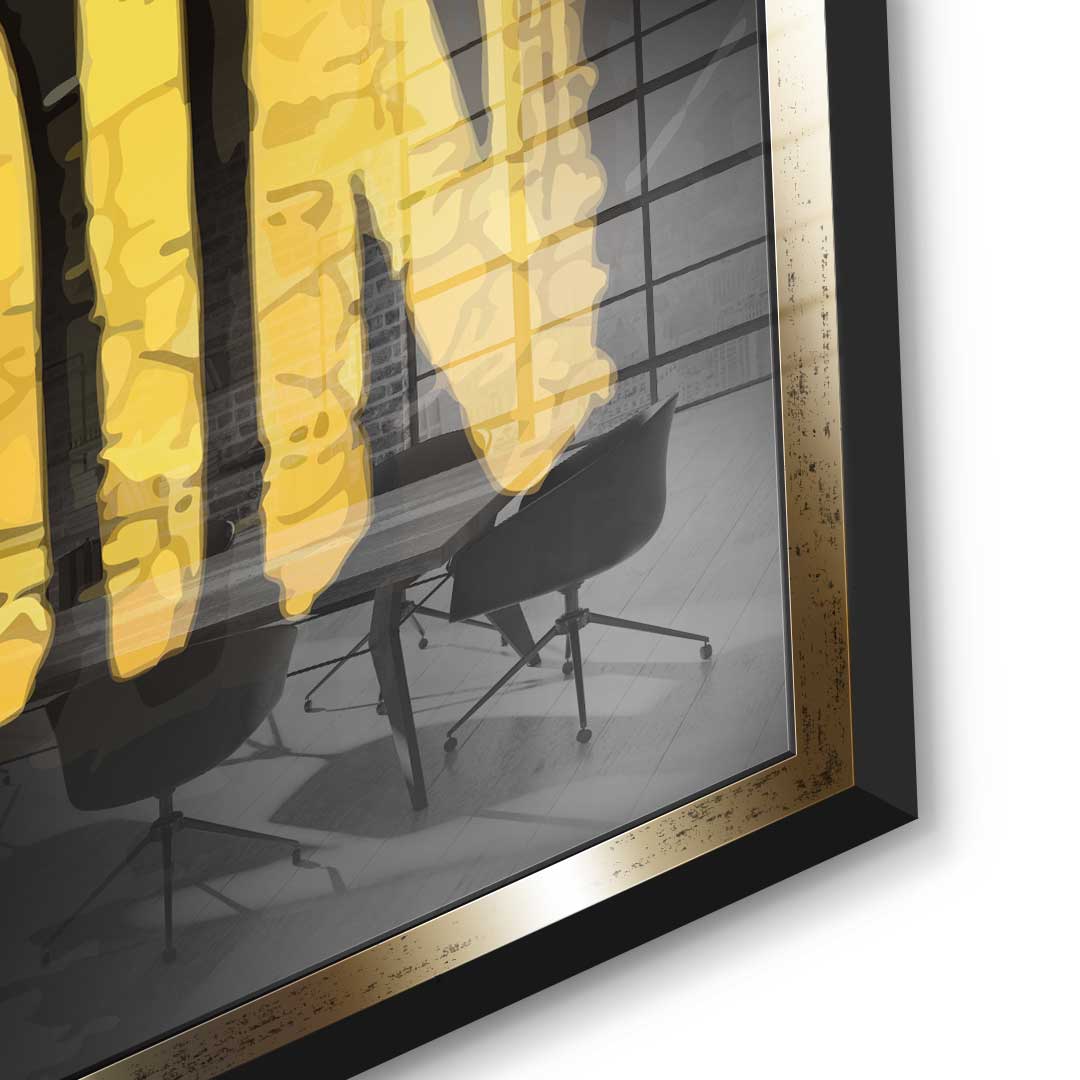 Champions Train Losers Complain - Acrylglas