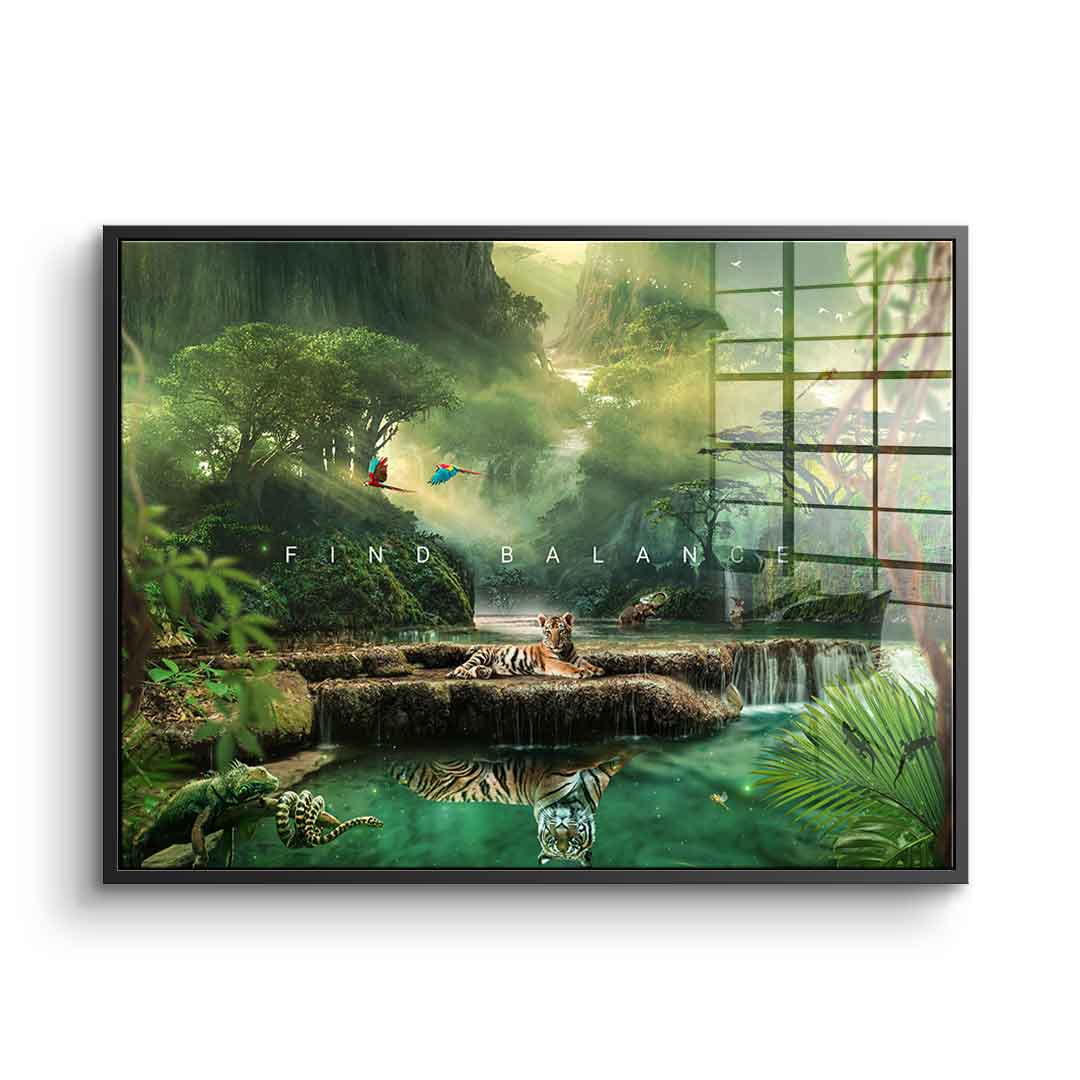 FIND BALANCE - Acrylglas