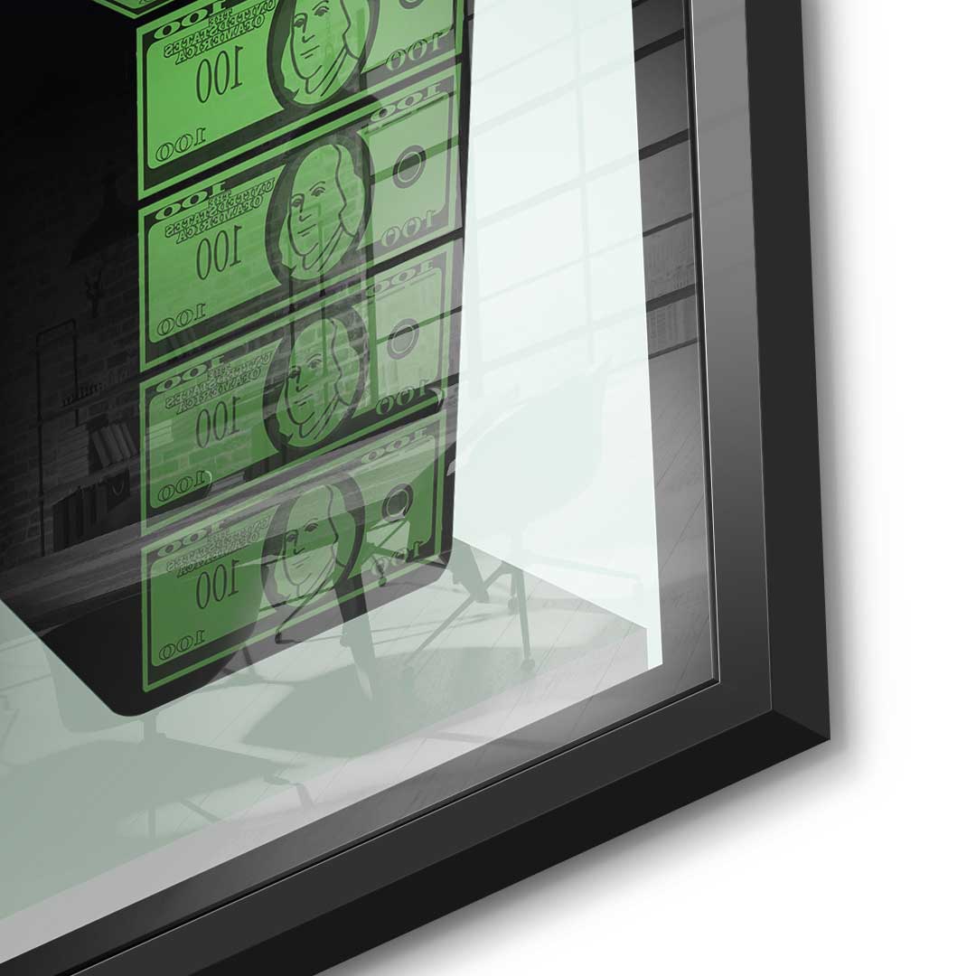 Cash Is King - Acrylic glass