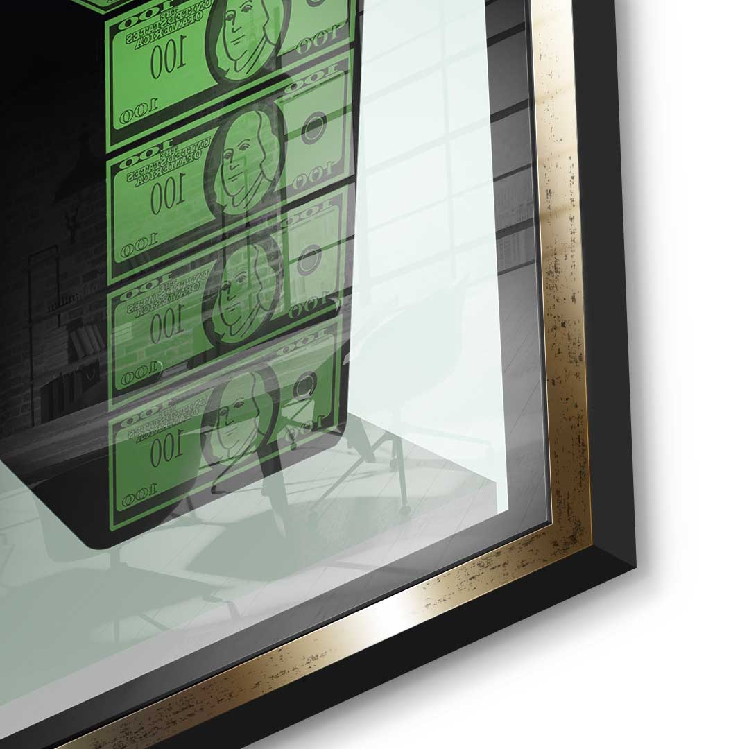 Cash Is King - Acrylic glass