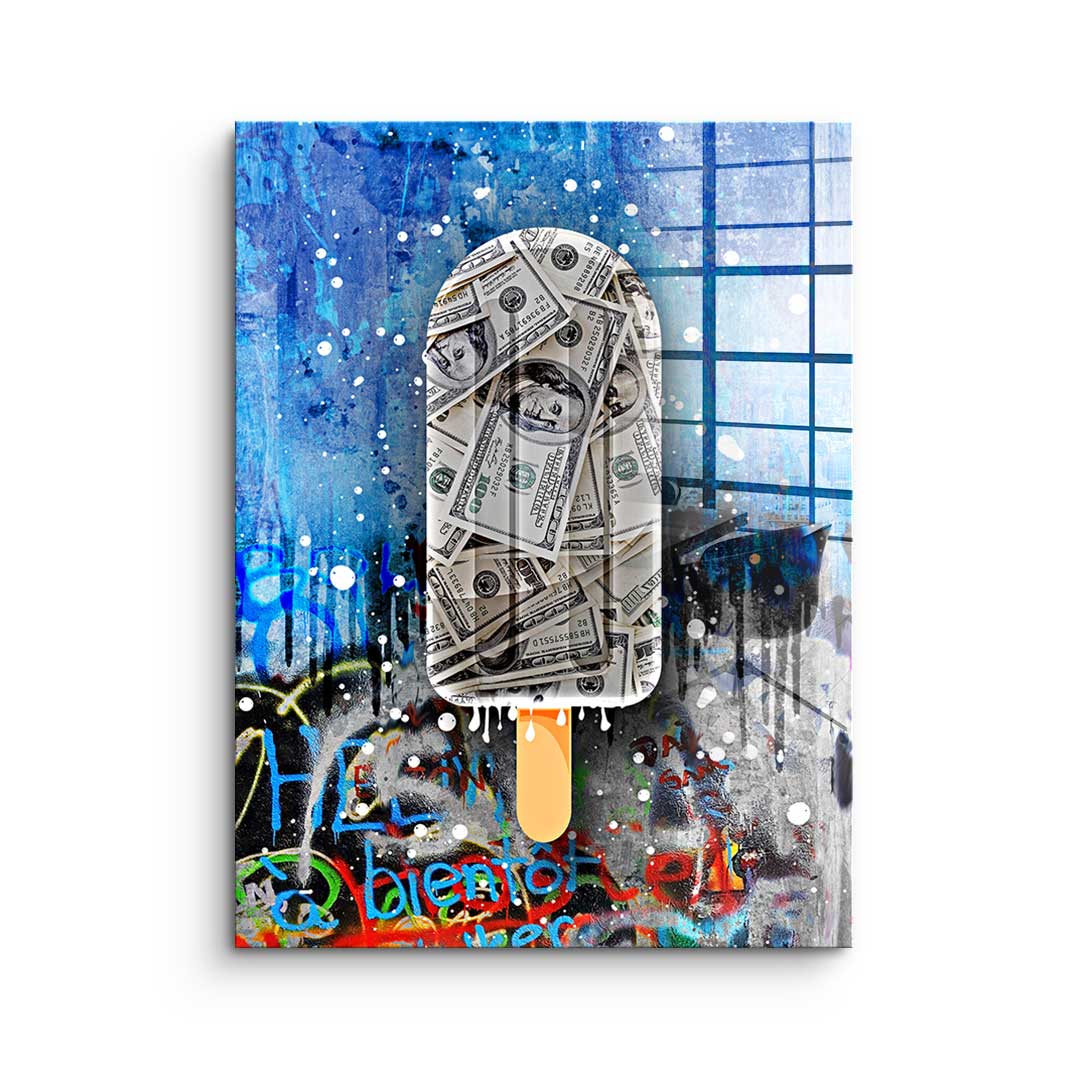 Graffiti Ice - Szkło akrylowe