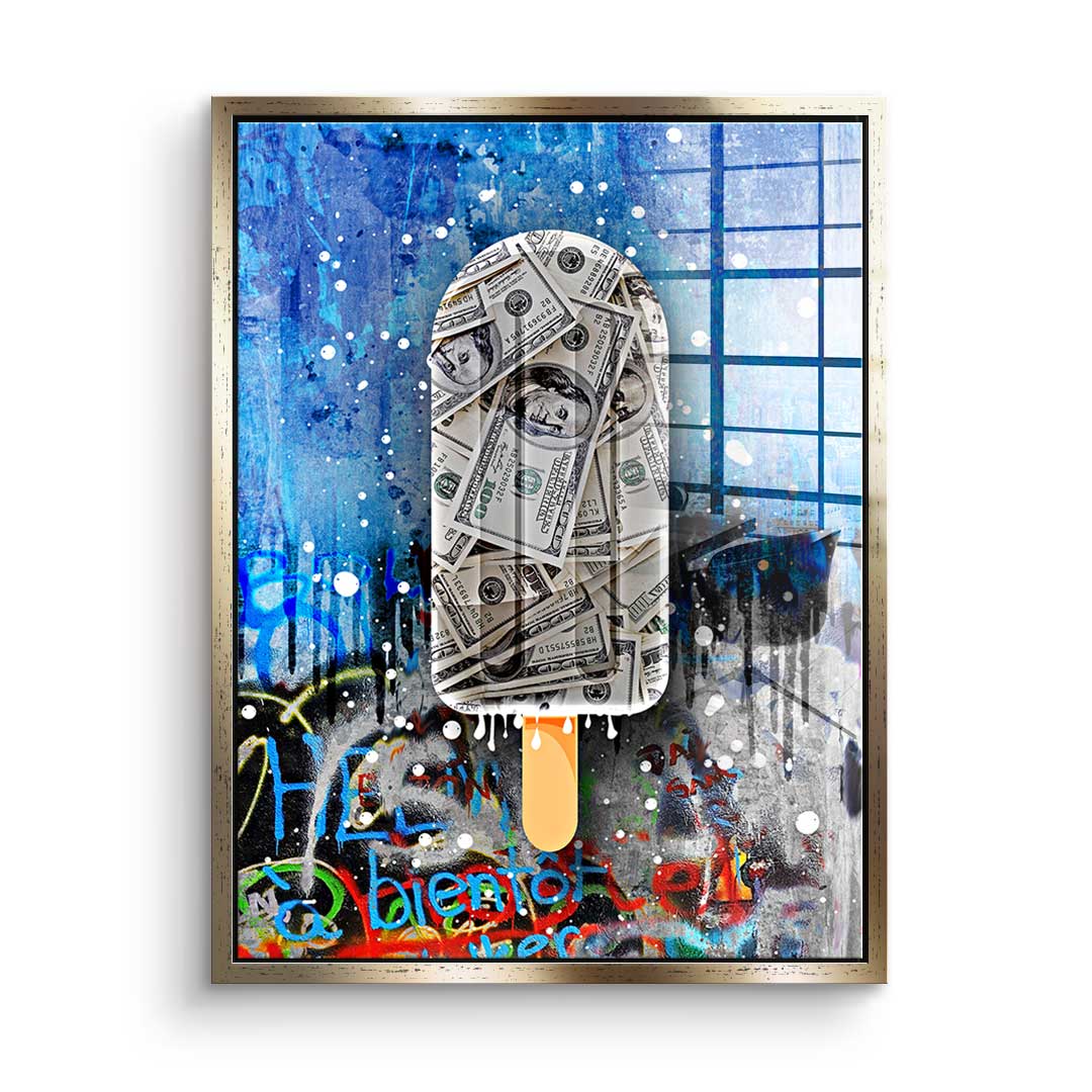 Graffiti Ice - Szkło akrylowe