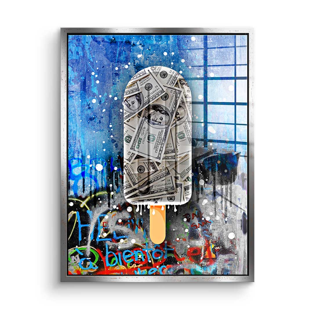 Graffiti Ice - Szkło akrylowe